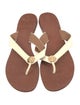 Tory Burch Leather Flip Flops