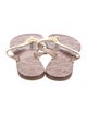 Tory Burch Leather Flip Flops