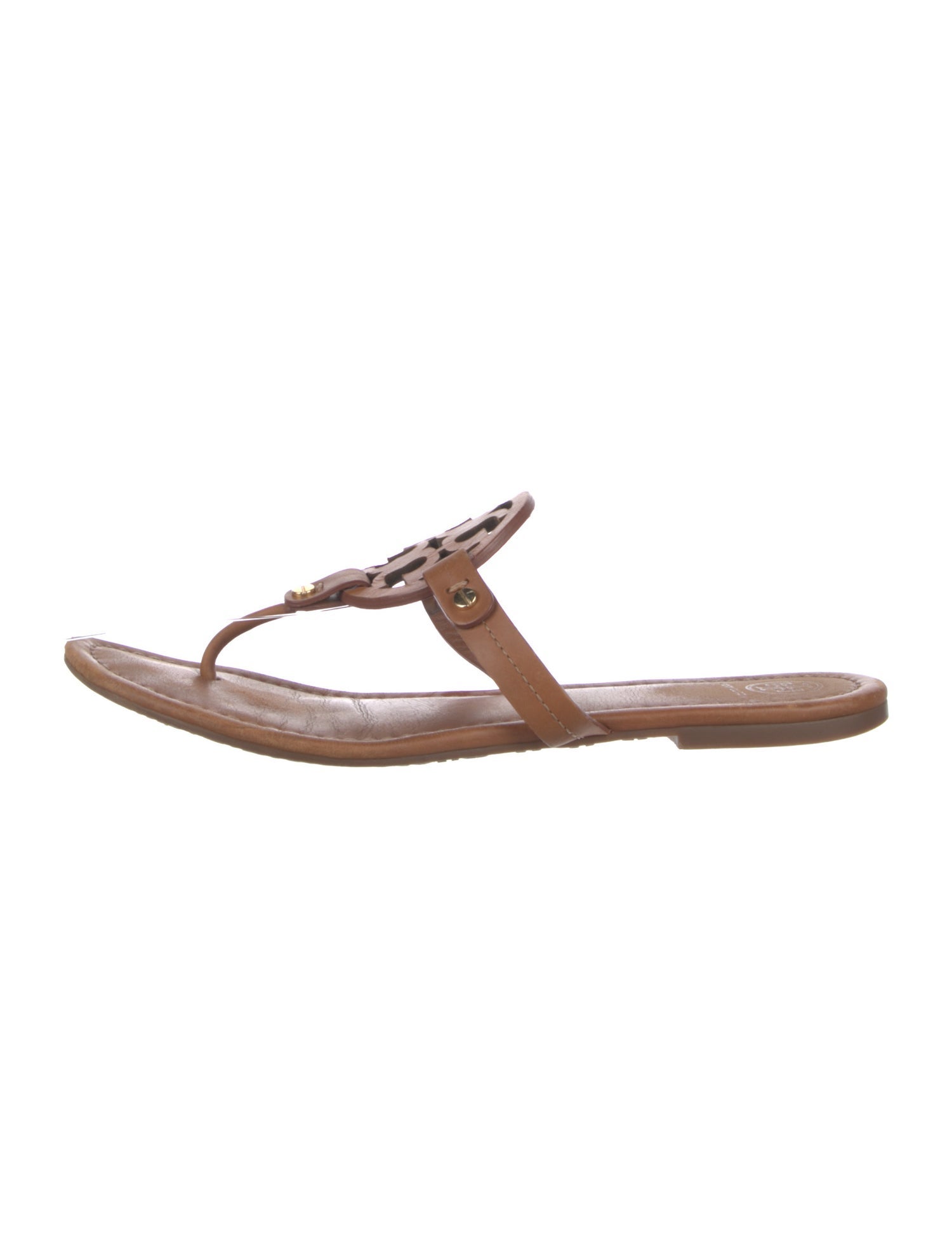 Tory Burch Leather Flip Flops