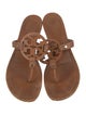 Tory Burch Leather Flip Flops