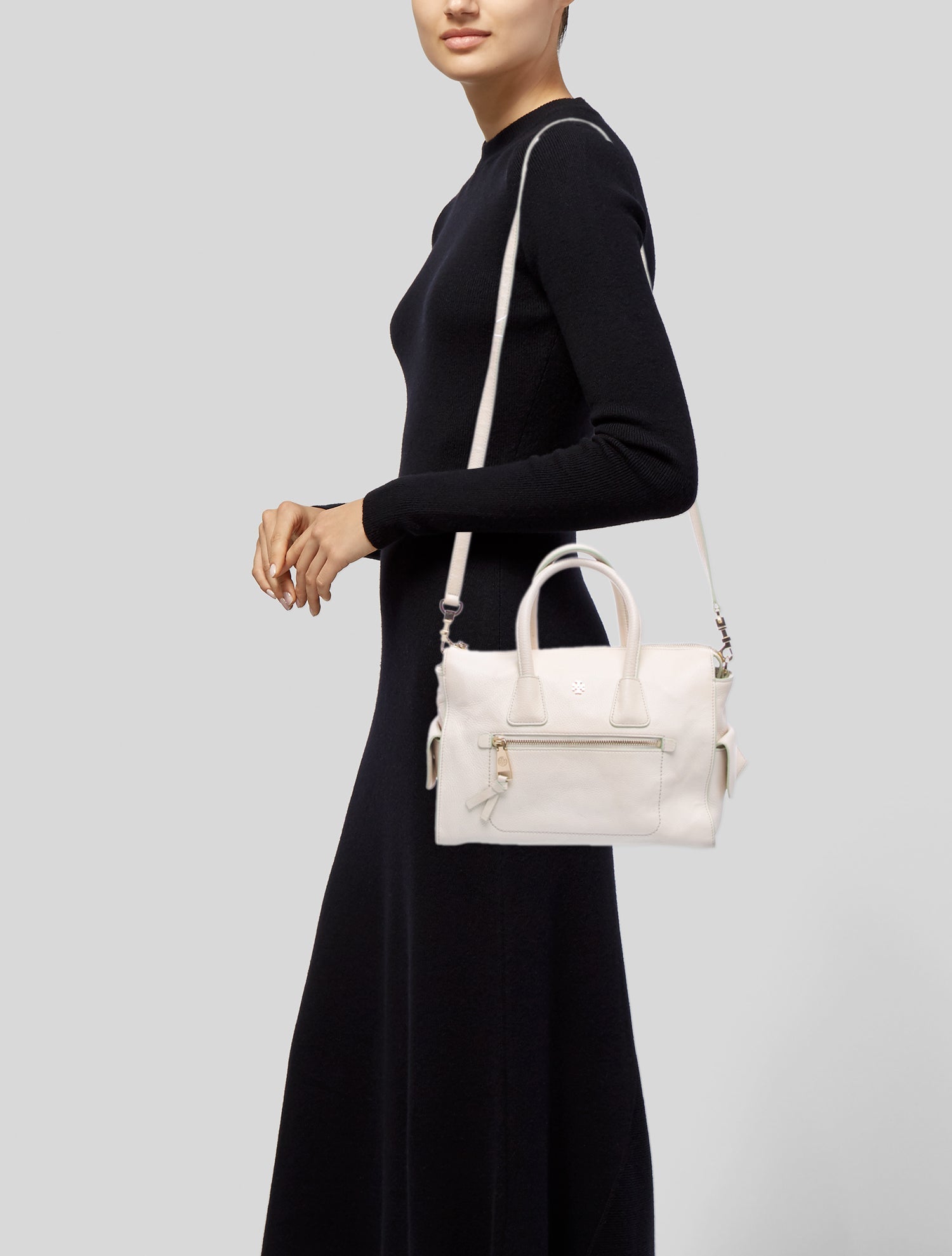 Tory Burch Leather Top Handle Bag