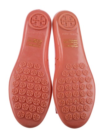 Tory Burch Rubber Bow Accents Ballet Flats