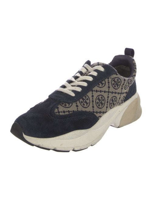 Tory Burch Suede Printed Sneakers