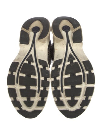 Tory Burch Suede Printed Sneakers