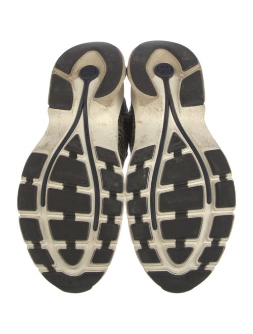 Tory Burch Suede Printed Sneakers