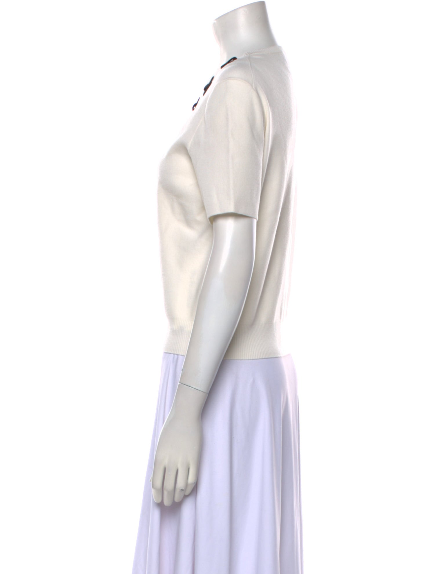 Tory Burch Wool Crew Neck Sweater