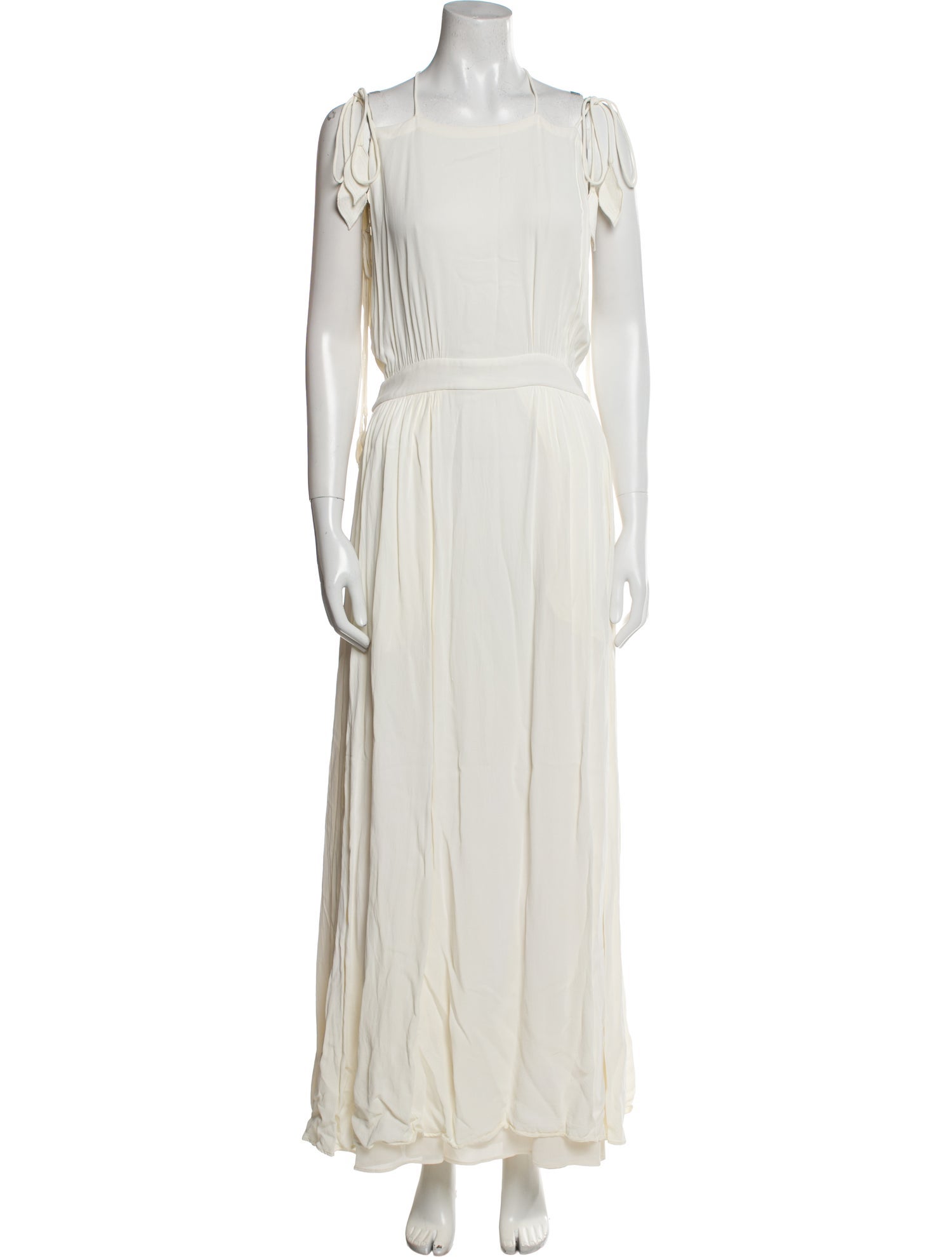Tory Burch Square Neckline Long Dress