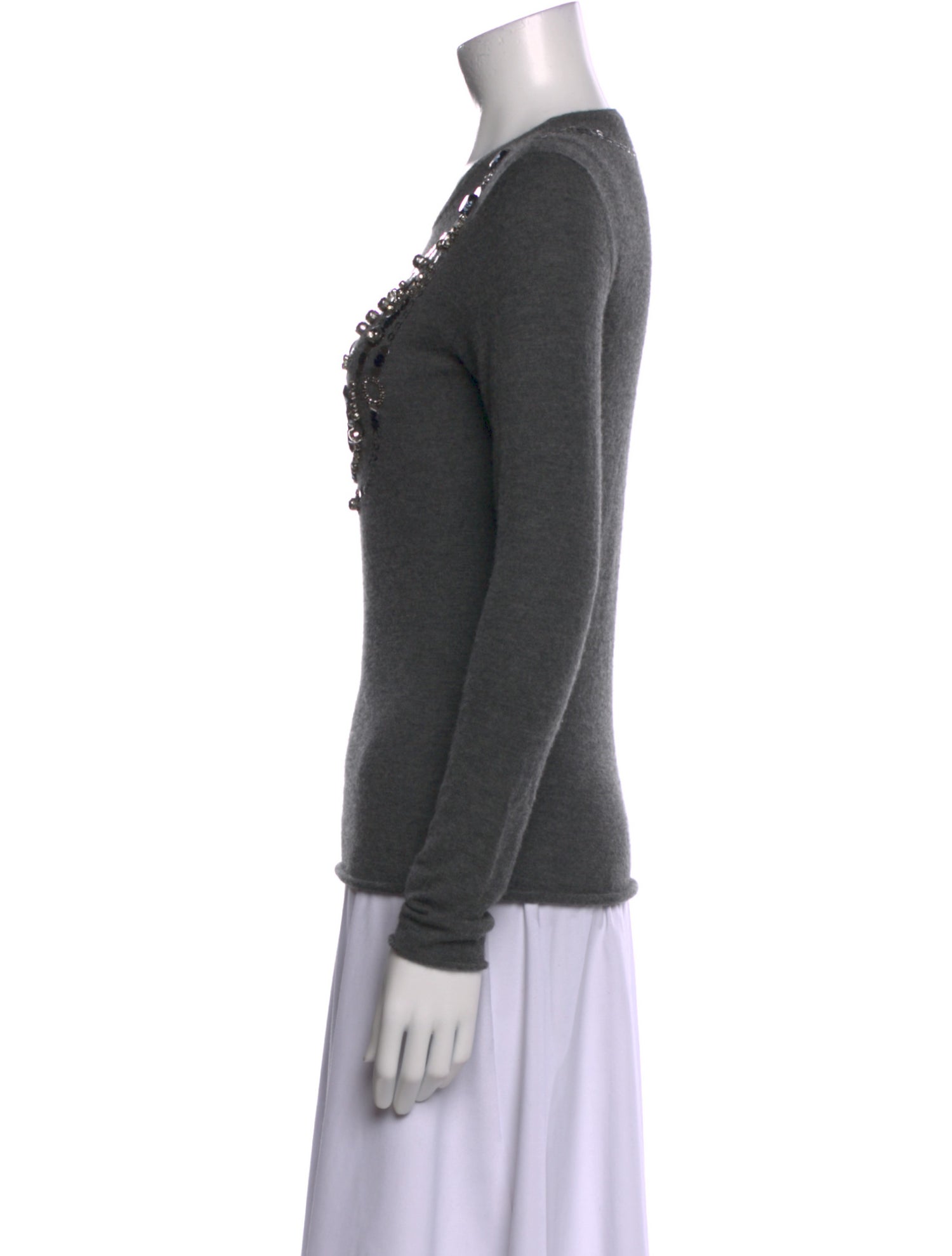 Tory Burch Cashmere Crew Neck Sweater