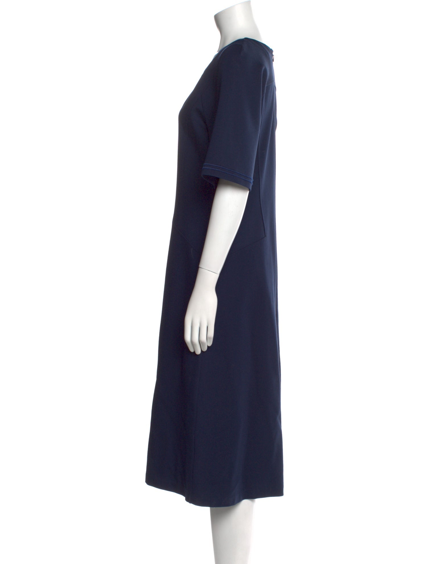 Tory Burch V-Neck Midi Length Dress