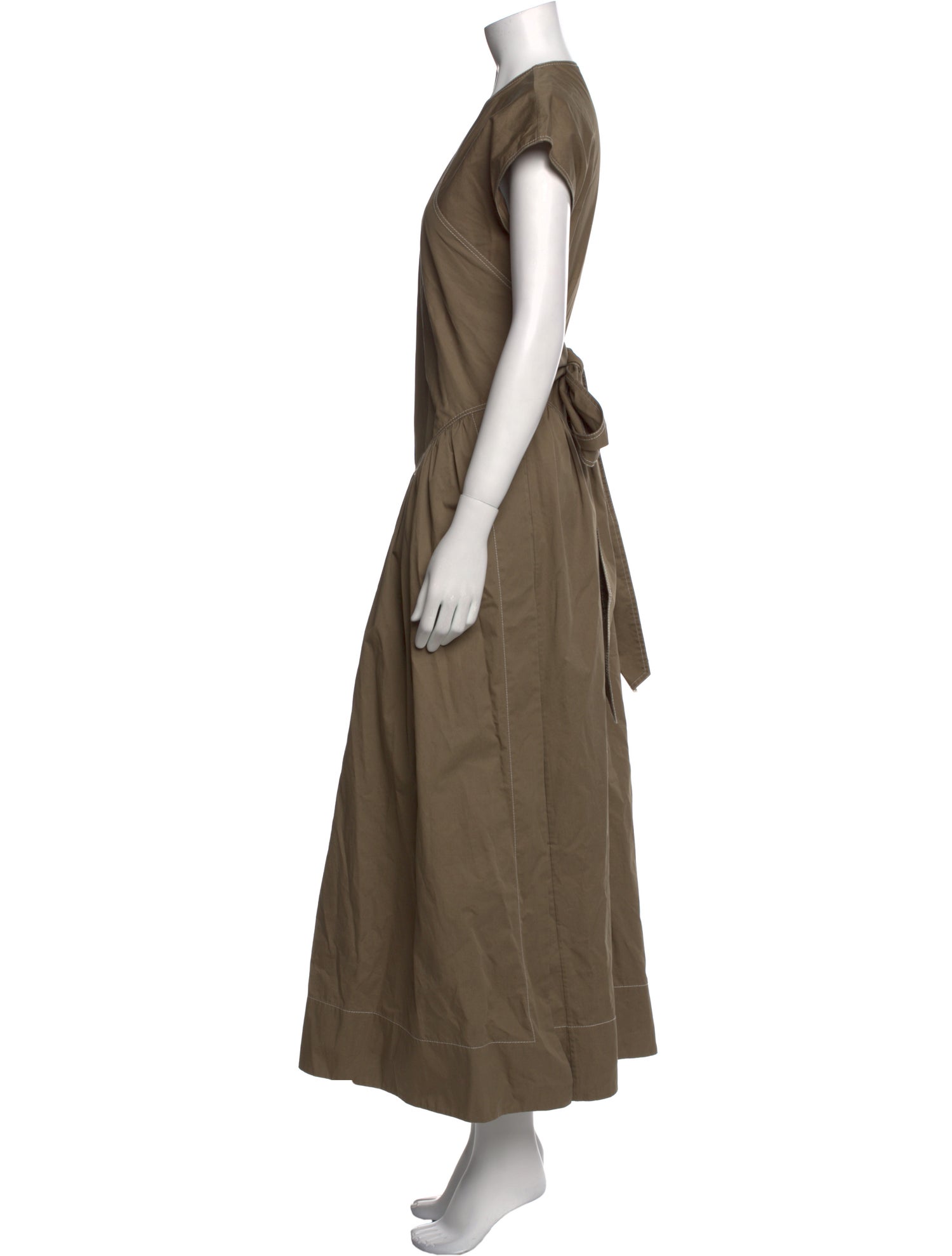 Tory Burch V-Neck Long Dress