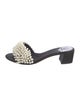 Tory Burch Satin Beaded Accents Mules