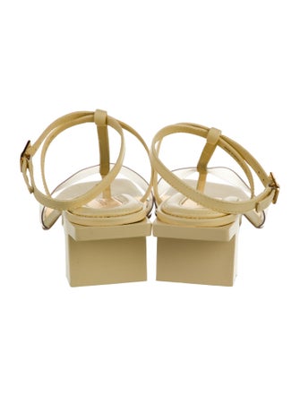 Tory Burch Leather T-Strap Sandals