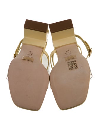 Tory Burch Leather T-Strap Sandals