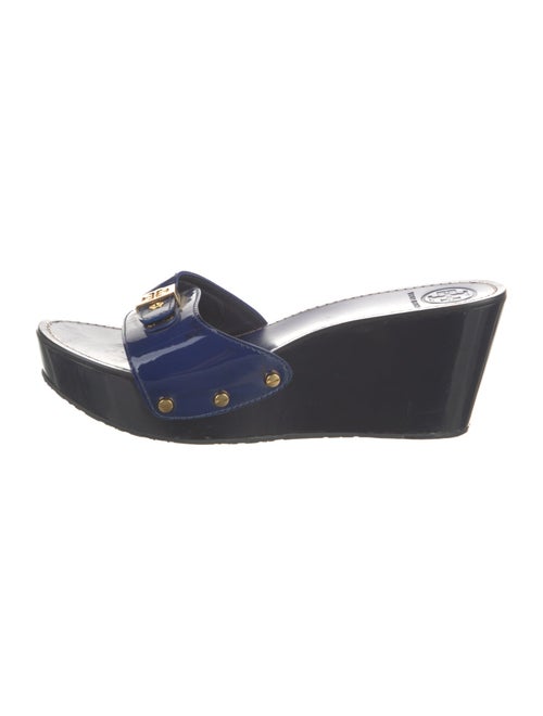 Tory Burch Patent Leather Slides