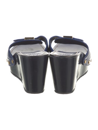 Tory Burch Patent Leather Slides