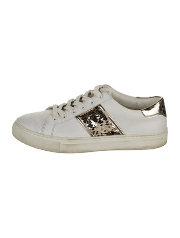 Tory Burch Sneakers Leather Colorblock Pattern US 8 |