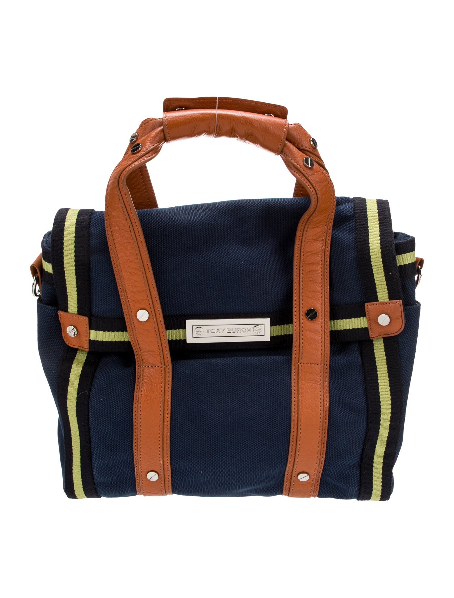 Tory Burch Canvas Top Handle Bag