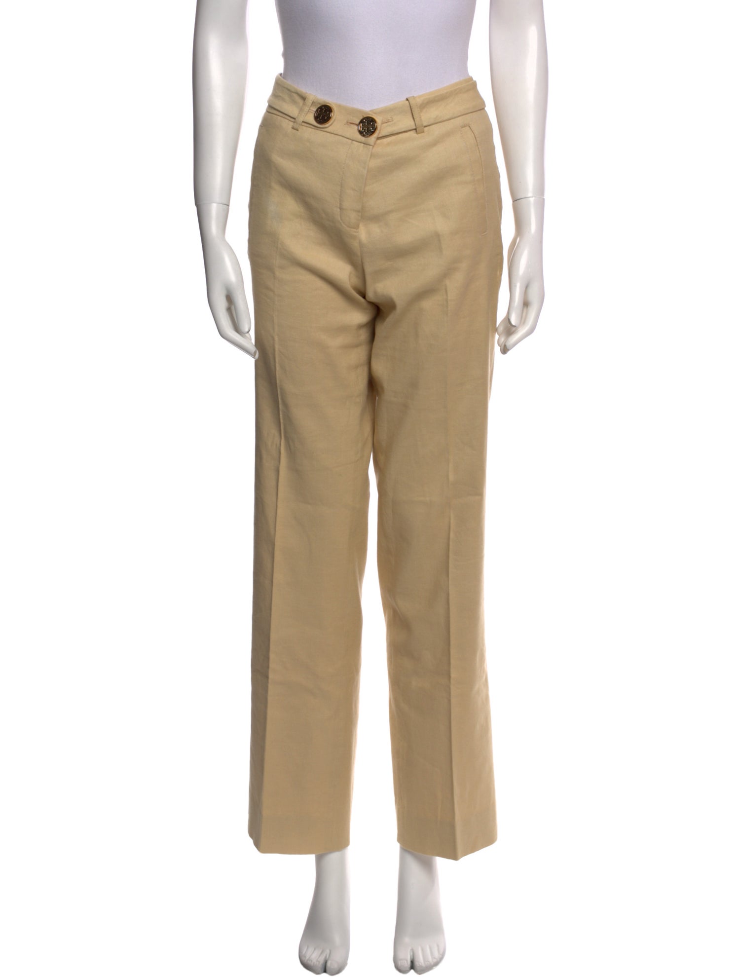 Tory Burch Linen Wide Leg Pants
