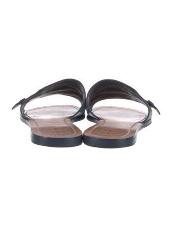 Tory Burch Leather Slides