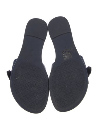 Tory Burch Leather Slides