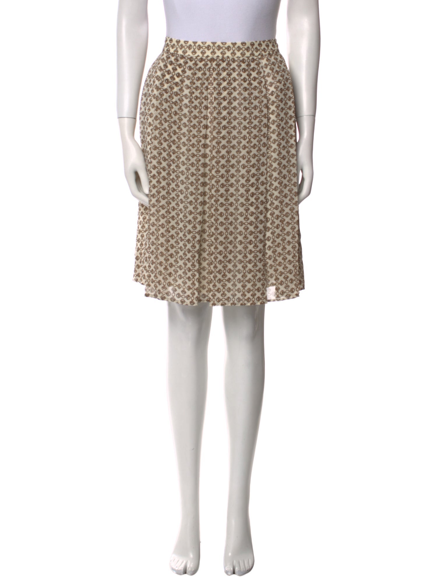 Tory Burch Silk Knee-Length Skirt