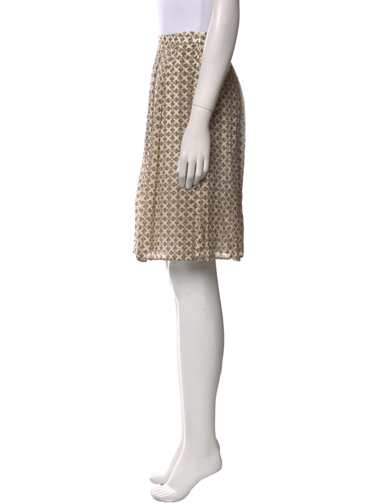 Tory Burch Silk Knee-Length Skirt