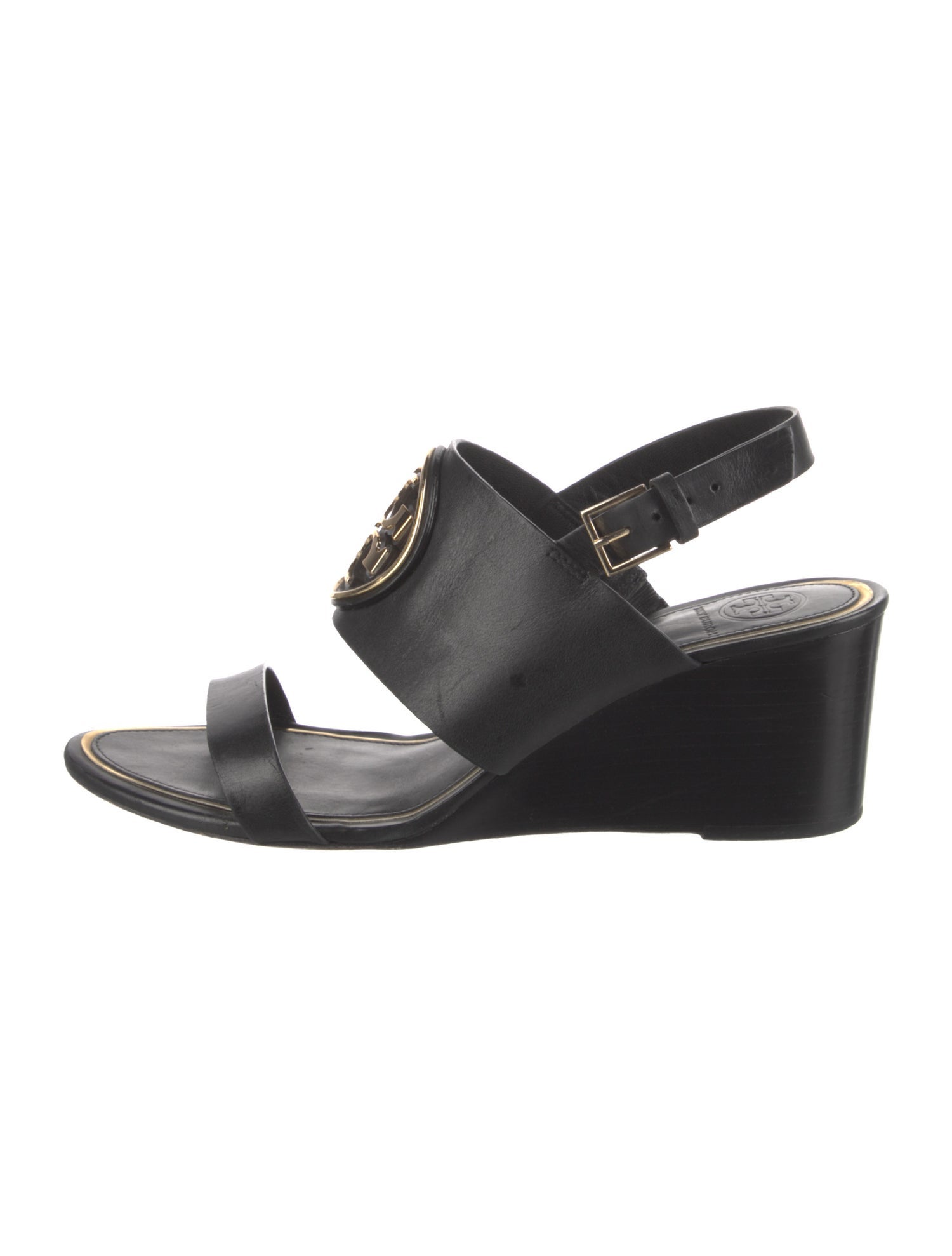 Tory Burch Leather Slingback Sandals