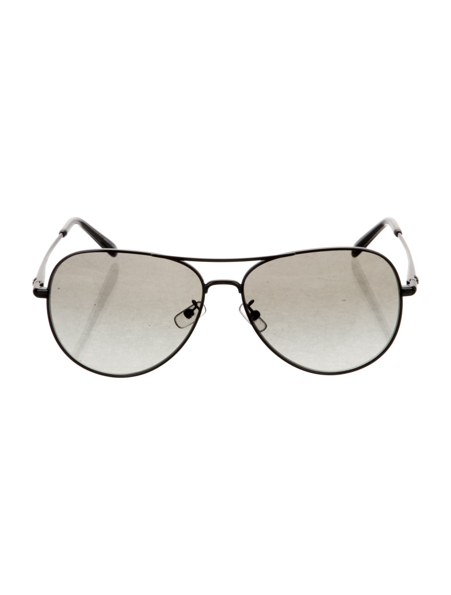 Tory Burch Aviator Mirrored Sunglasses