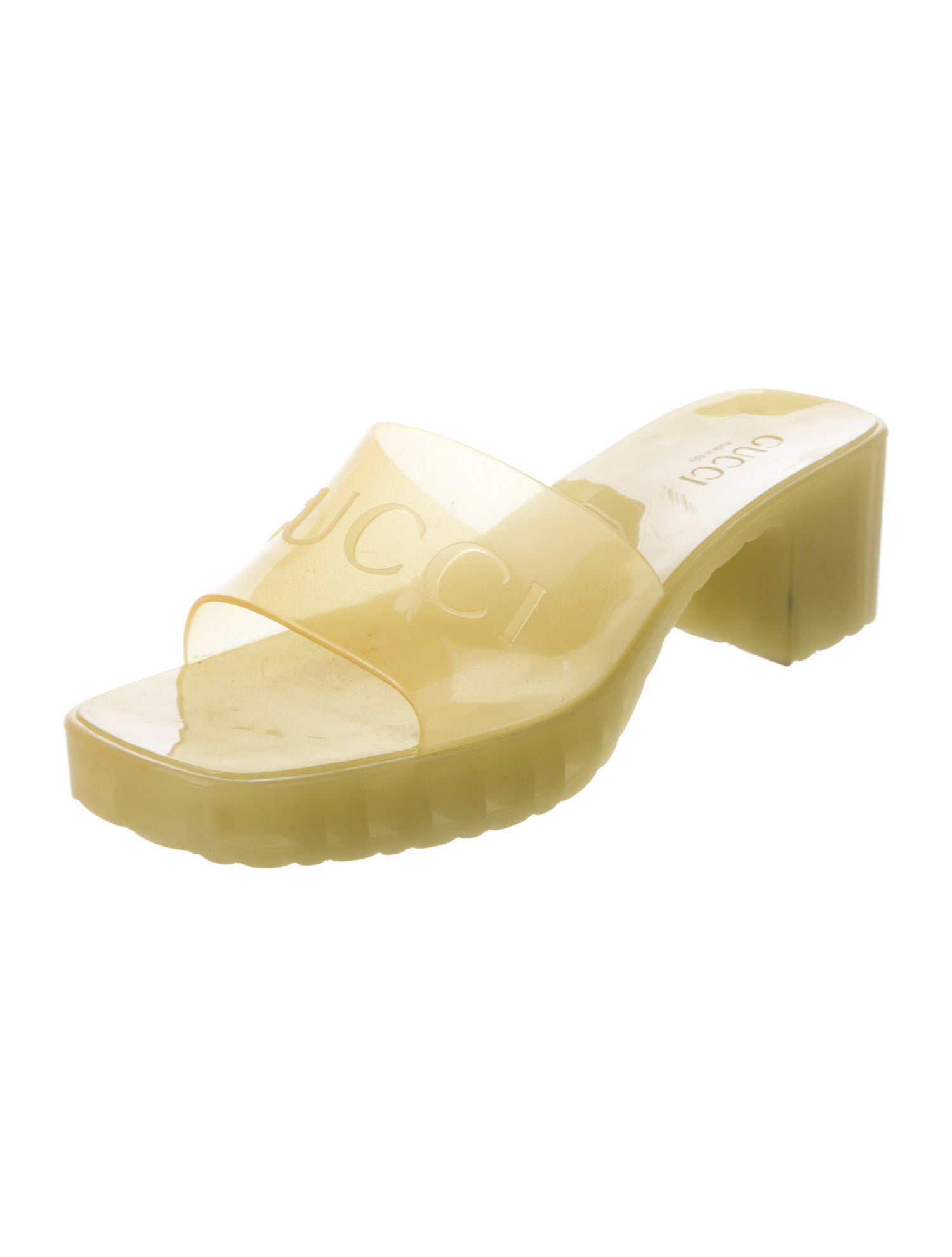 Gucci Rubber Sandals