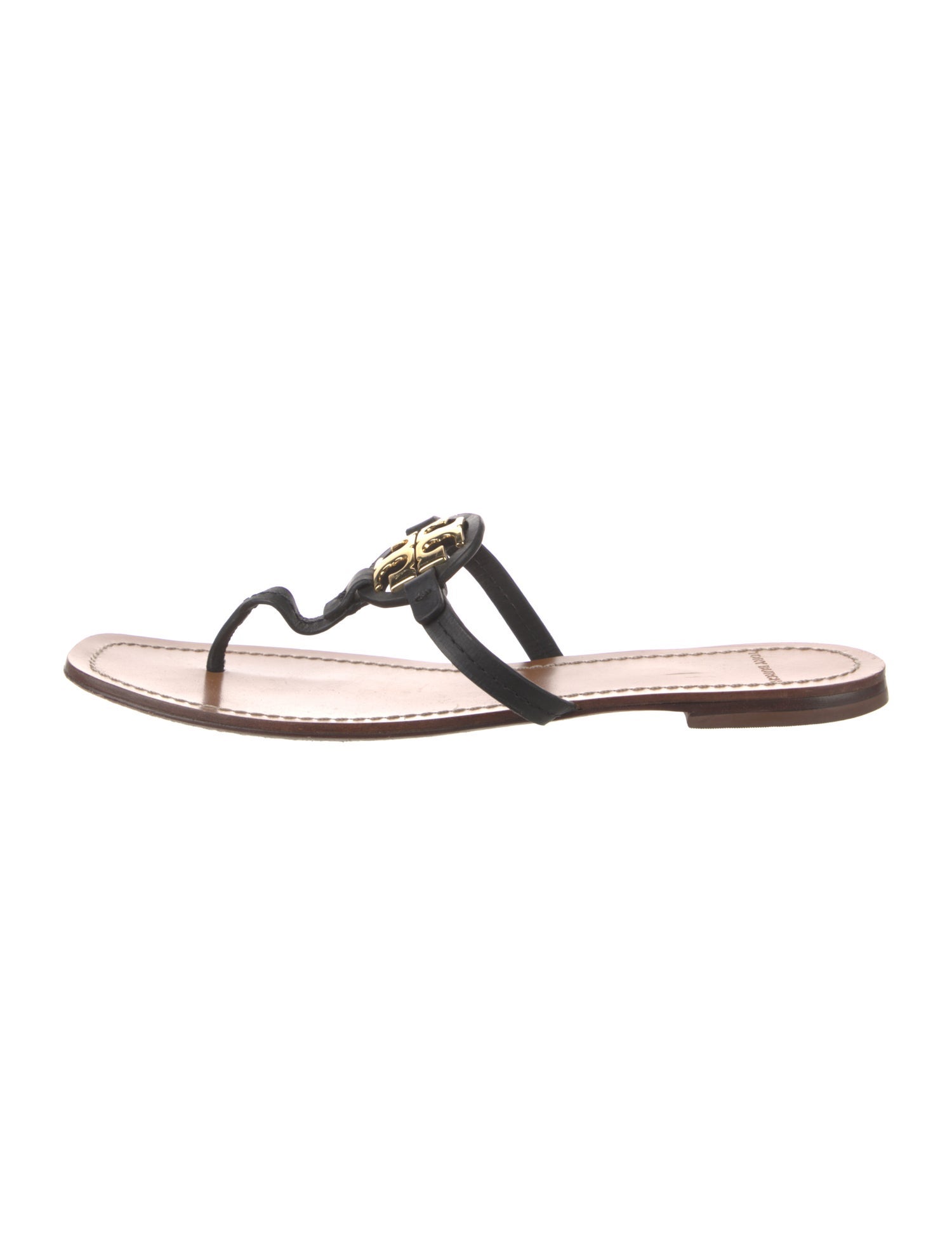Tory Burch Leather Slides