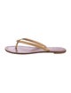 Tory Burch Leather Flip Flops