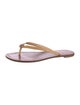 Tory Burch Leather Flip Flops