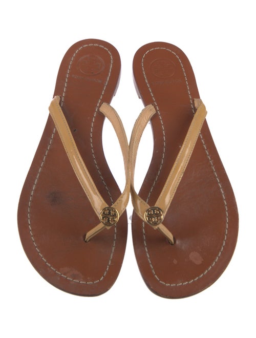 Tory Burch Leather Flip Flops