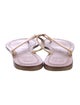 Tory Burch Leather Flip Flops