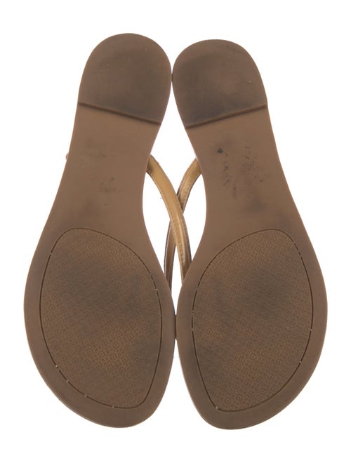 Tory Burch Leather Flip Flops