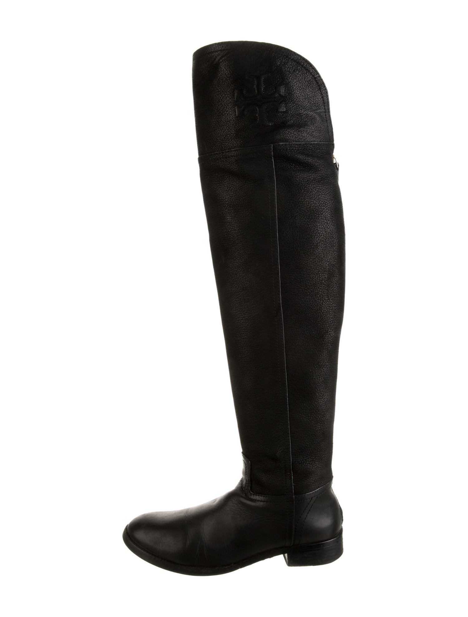 Tory Burch Leather Riding Boots