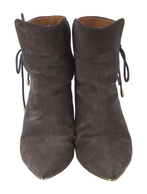 Tory Burch Suede Printed Boots