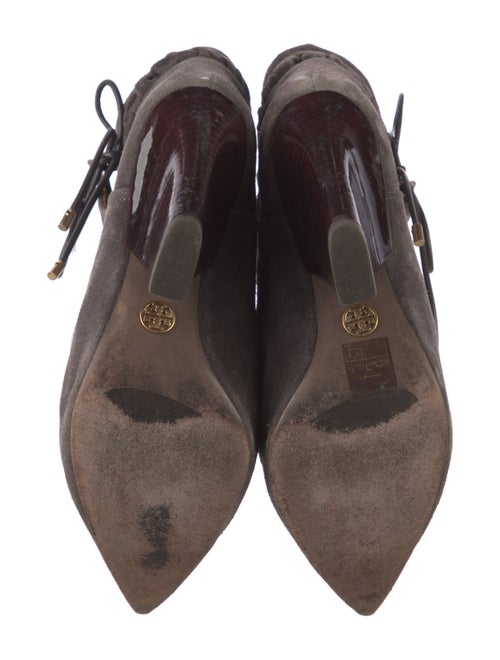 Tory Burch Suede Printed Boots