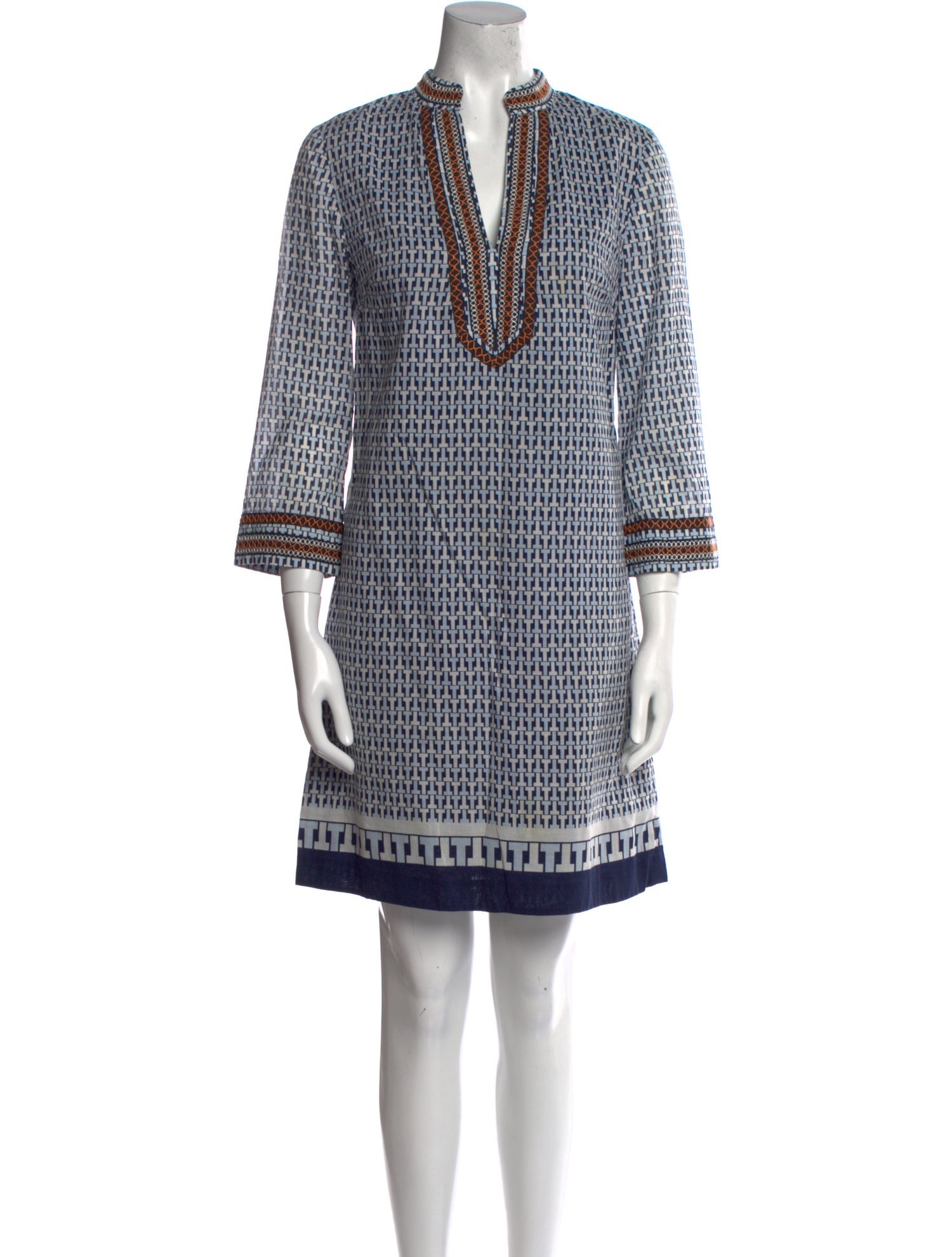 Tory Burch Printed Mini Dress