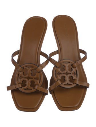 Tory Burch Leather Slides