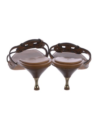 Tory Burch Leather Slides