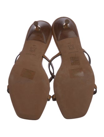 Tory Burch Leather Slides