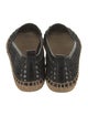Tory Burch Leather Tweed Pattern Espadrille Sneakers