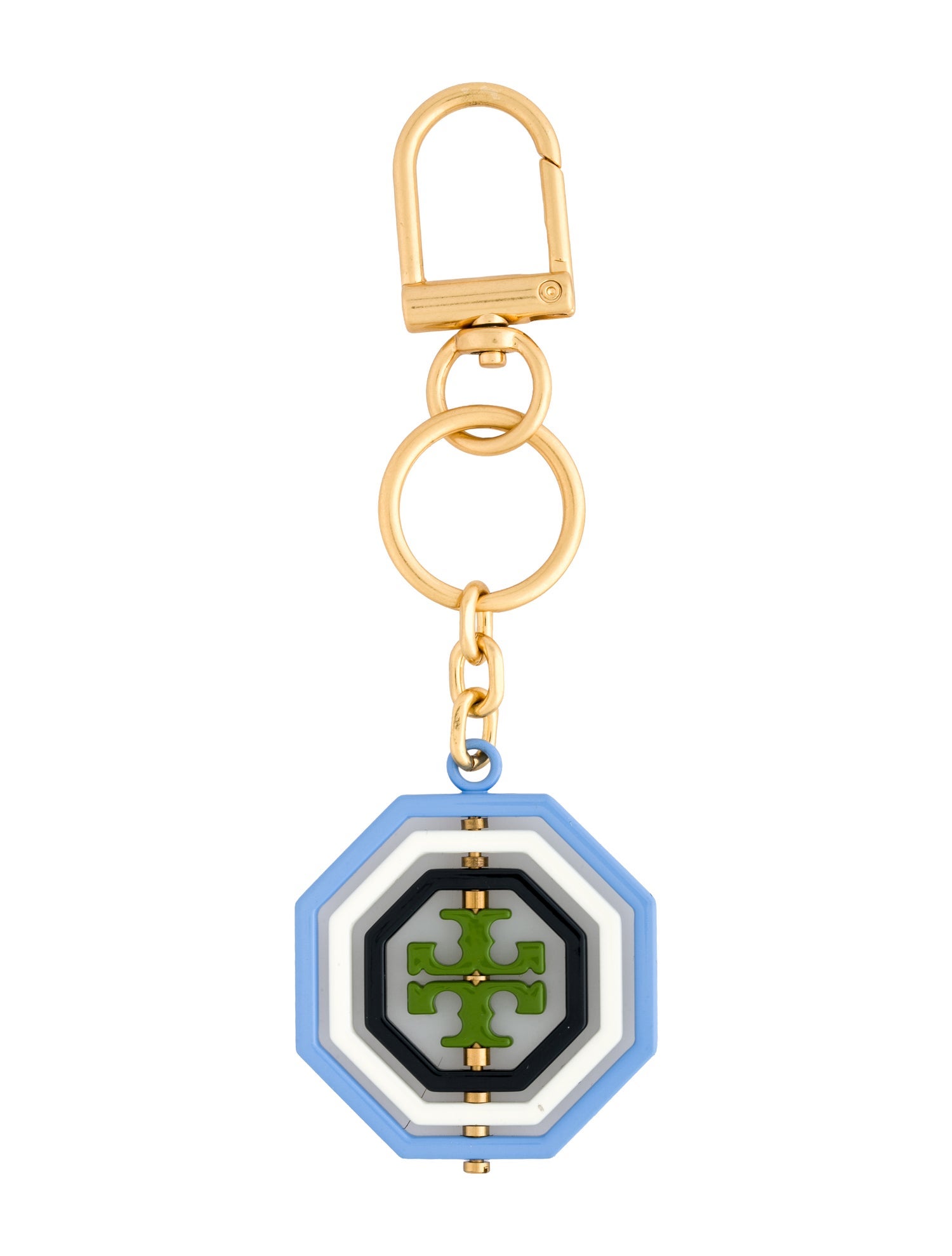 Tory Burch Rotating Keychain