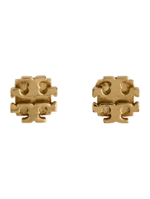 Tory Burch Logo Stud Earrings