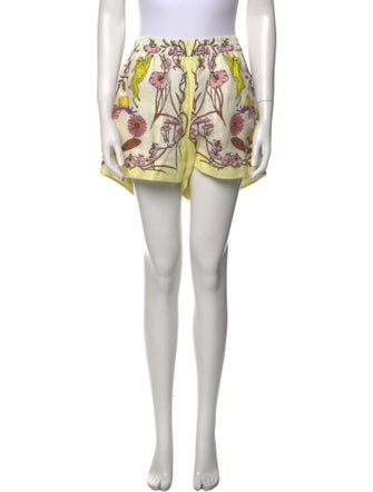 Tory Burch Linen Mini Shorts