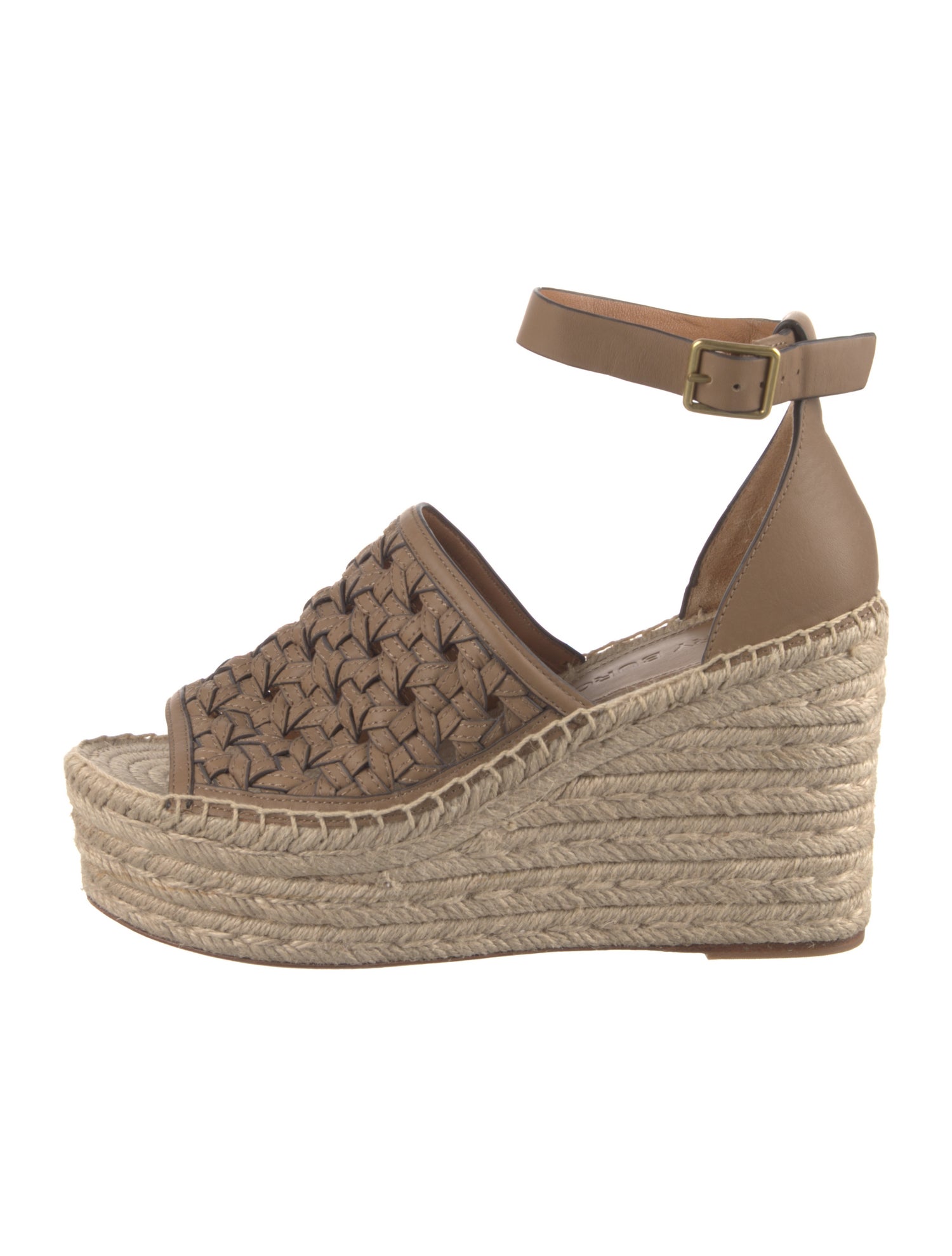 Tory Burch Leather Espadrilles