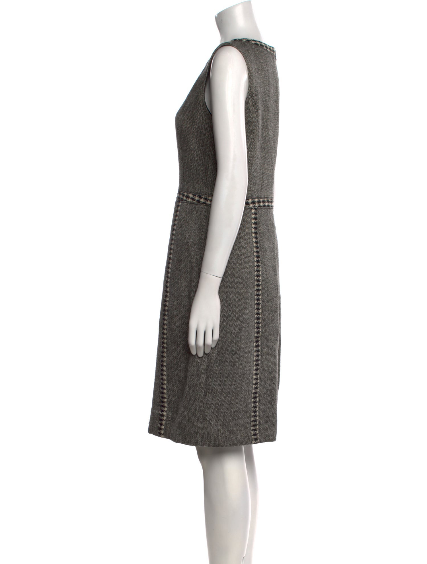 Tory Burch V-Neck Knee-Length Dress