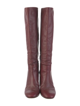 Tory Burch Leather Riding Boots