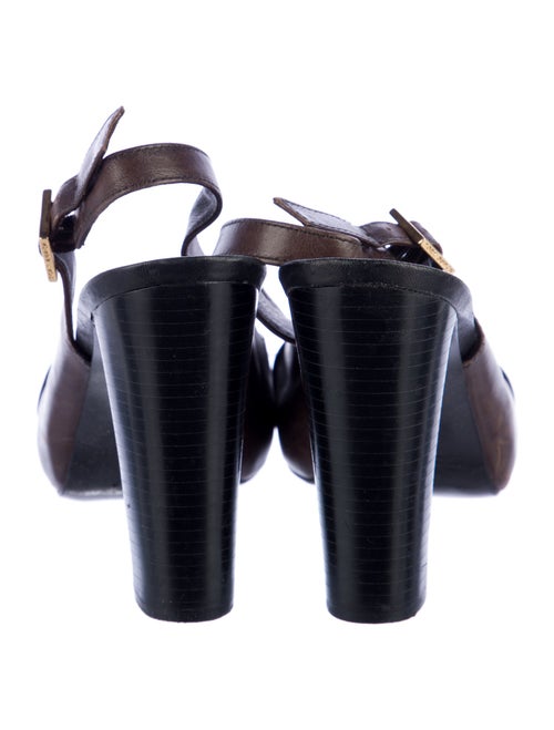 Tory Burch Leather Slingback Pumps